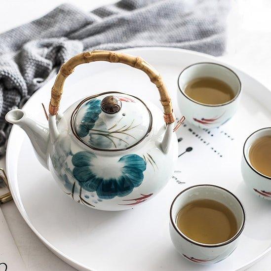 Japanese Ceramic Goldfish Tea Sets