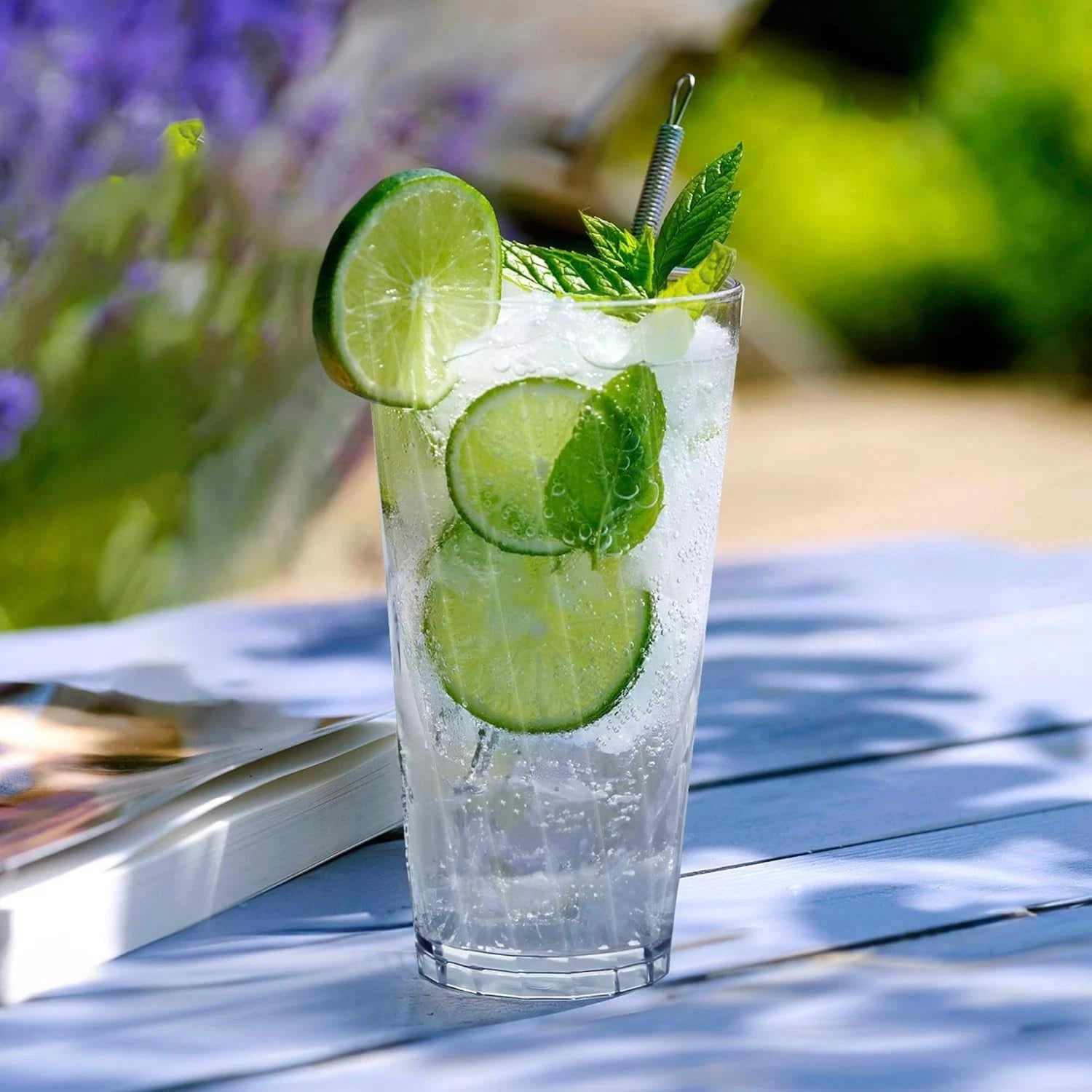 unbreakable Plastic Drinking Glasses,Set of 6, Shatterproof 20oz, Clear | eBay