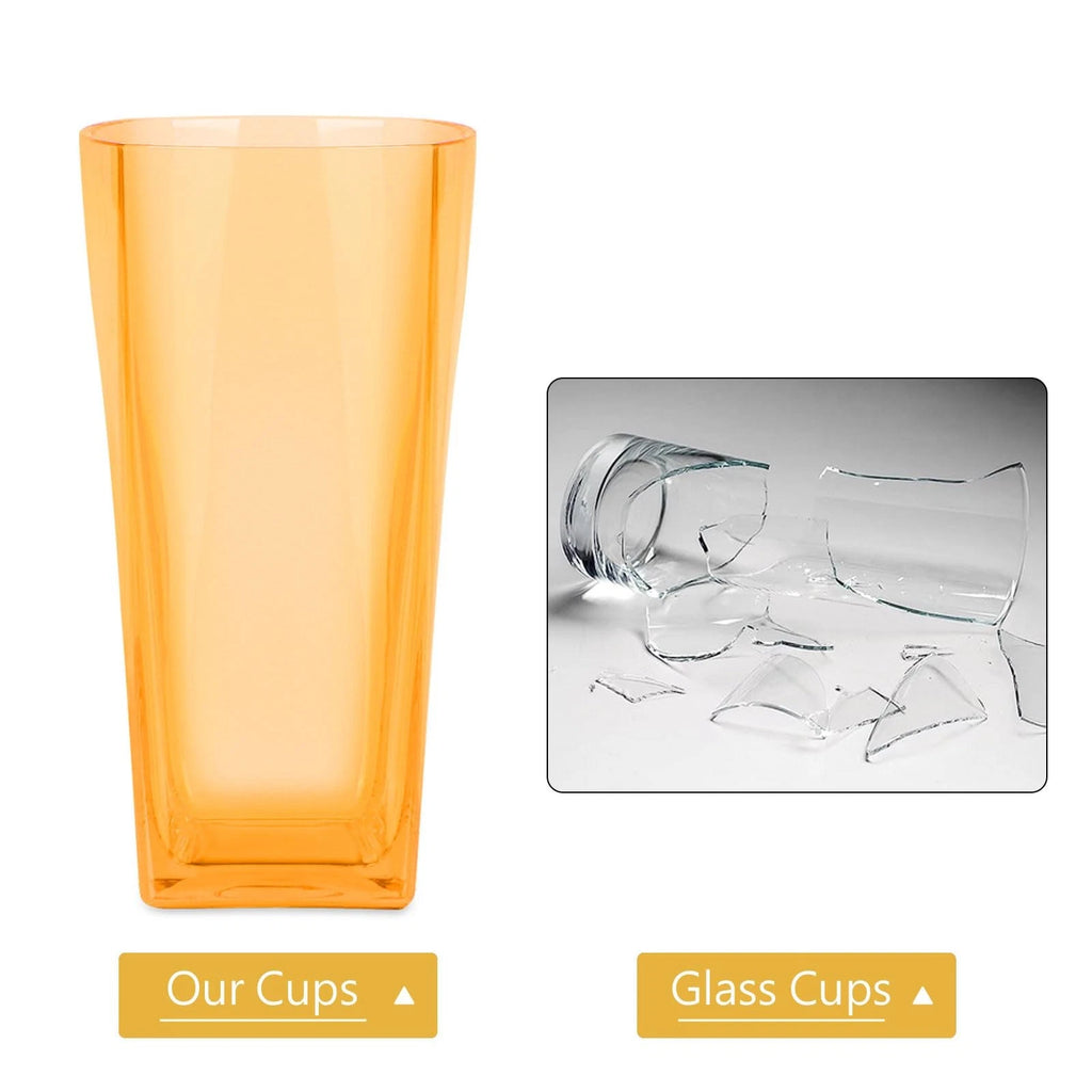 20oz Unbreakable Plastic Drinking Glasses Set of 6 | Reusable Plastic Water T... | eBay