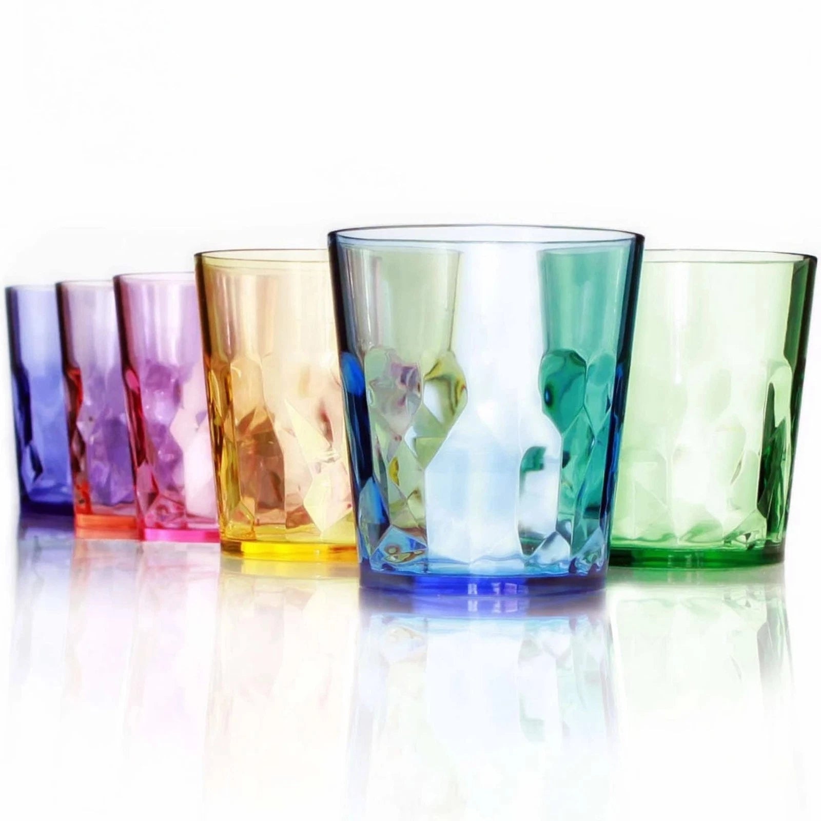 - 13oz Unbreakable Premium Drinking Glasses Set of 6 - Made in Japan - Super ... 641945603491| eBay
