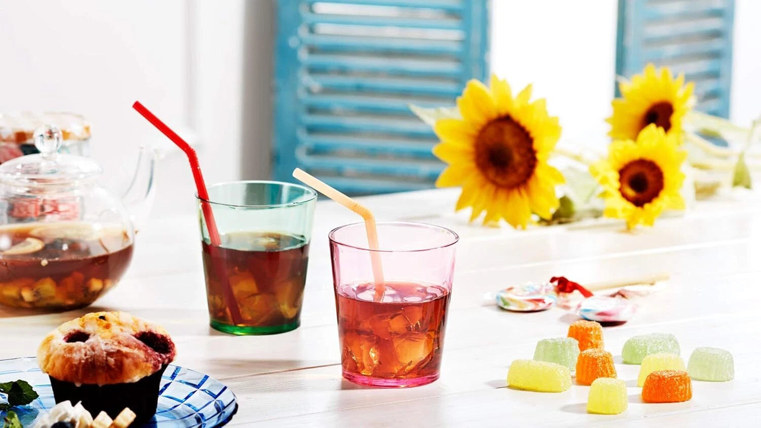 13oz Unbreakable Premium Drinking Glasses Set of 6 | eBay